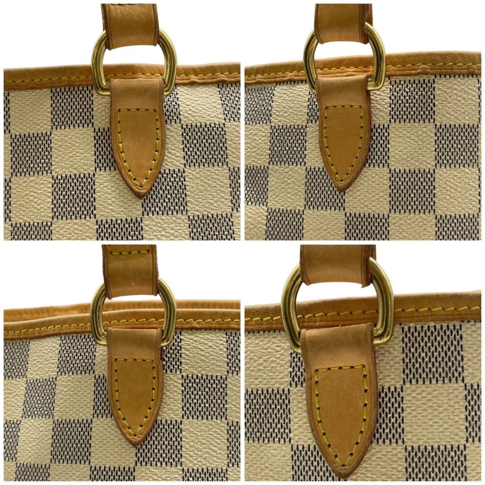 Louis Vuitton Shoulder Bag Batingnolles Horizontal Damier Azur Read Description - Picture 10 of 17